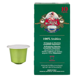 Kapsle Mrs.Rose 100% Arabica (10 ks) 