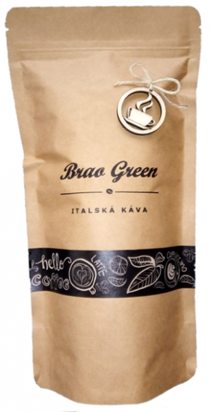 káva BRAO Green 70% Arabica